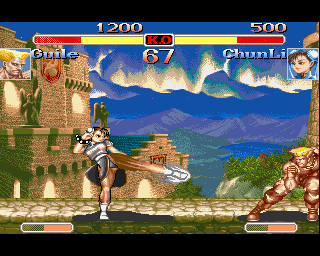 Super Street Fighter II Turbo screenshot 2 for Amiga CD32
